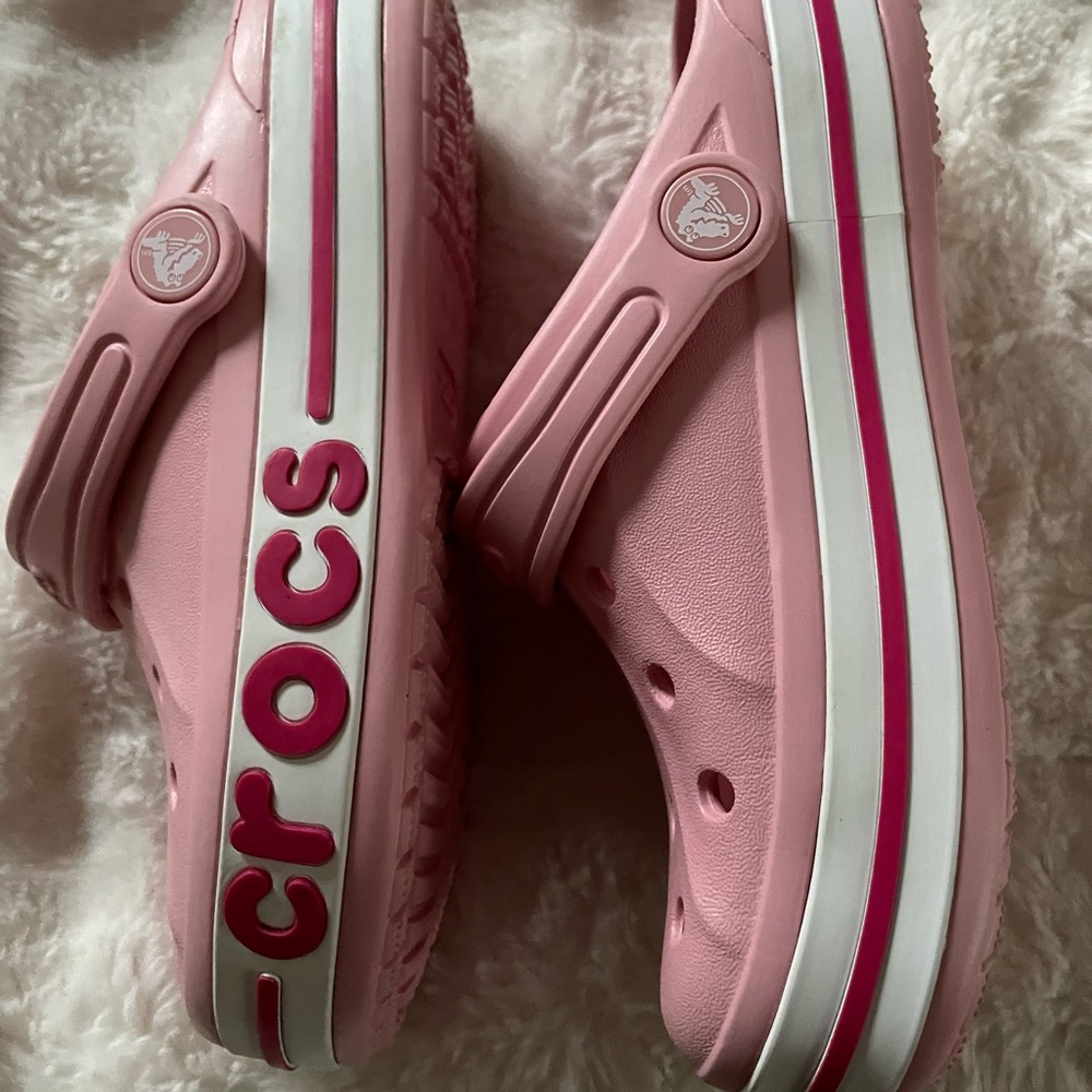 Girls crocs never worn - no tags